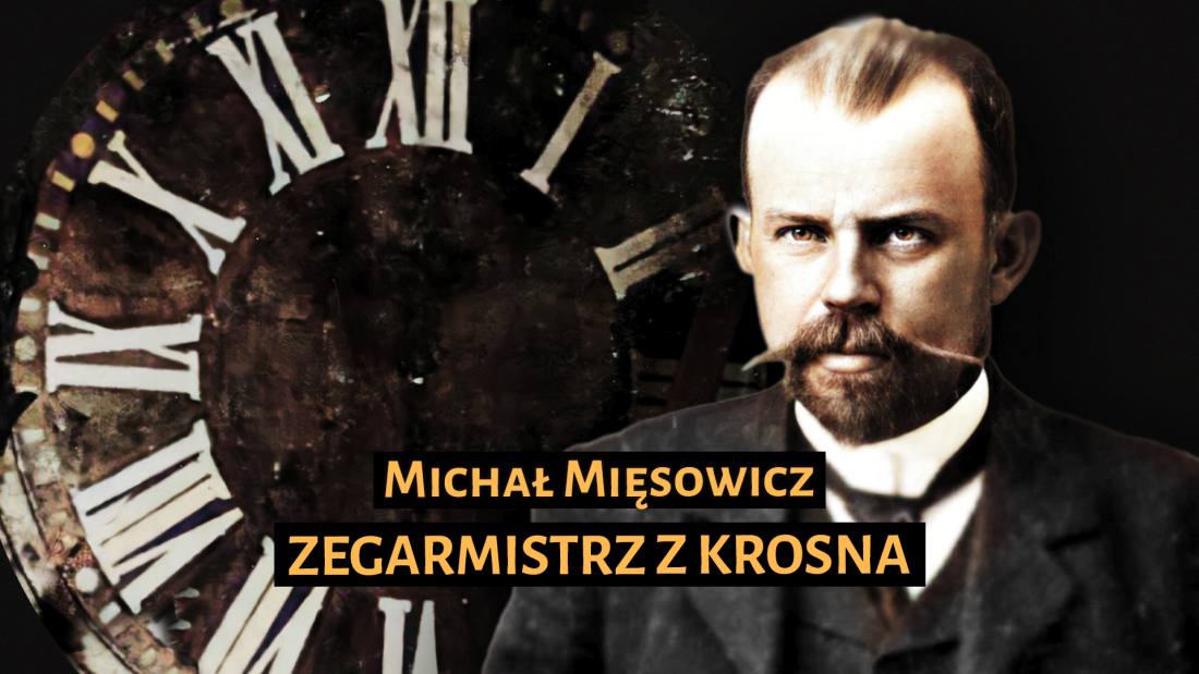 Slajd z filmu o Michale Mięsowiczu